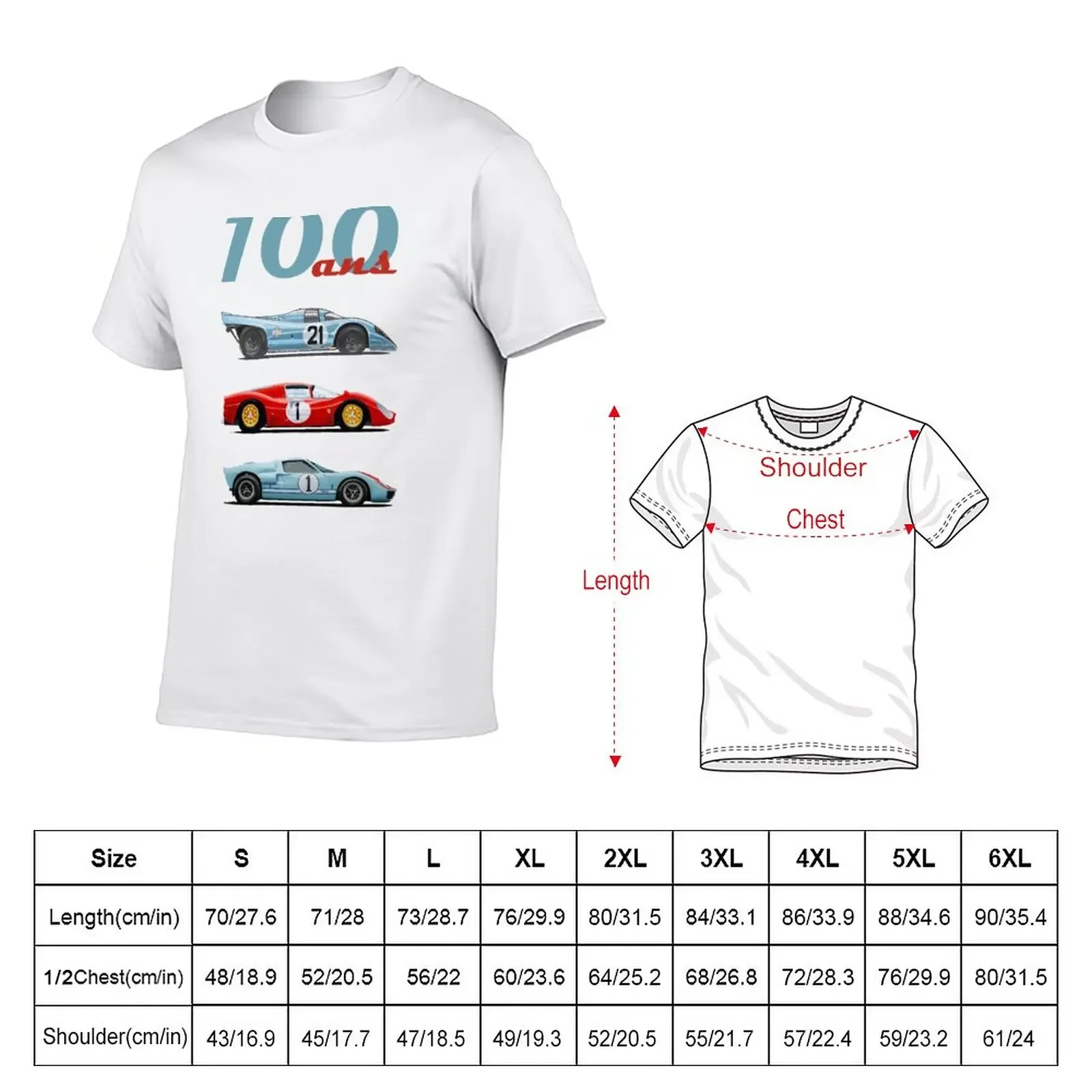 24 hours of Le Mans T-Shirt black t shirts korean fashion heavyweight t shirts for men