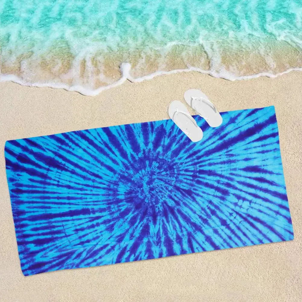 

High-quality Beach Towel Pool Party Towel Fast-drying Striped Beach Towel Absorbent Fade-resistant Easy to Carry for Comfortable