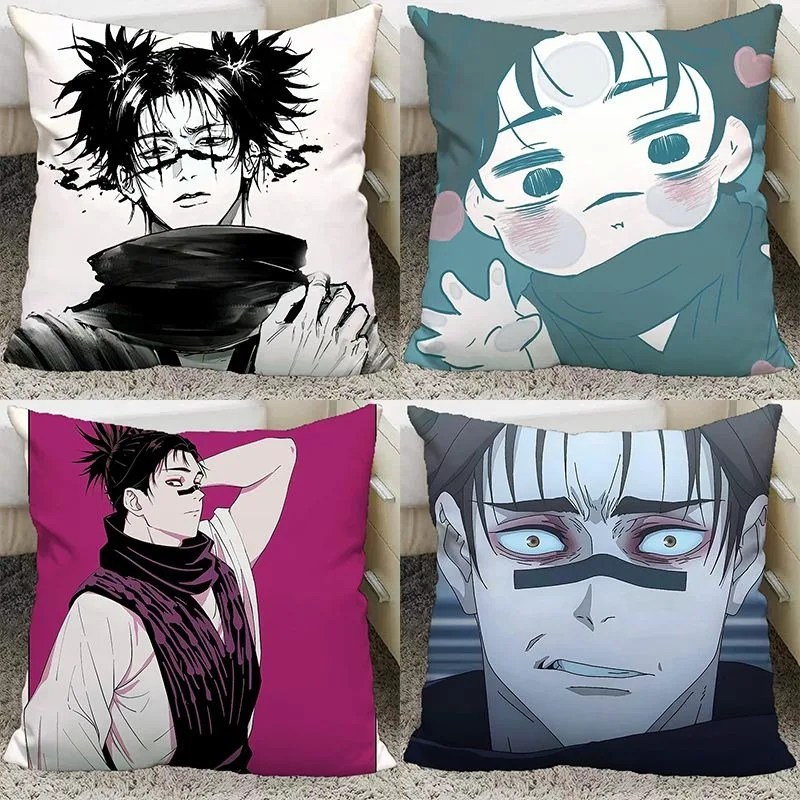 Nuovo Jujutsu Kaisen Choso cuscino cuscino Anime periferiche simpatico cartone animato morbido e confortevole cuscino da comodino Kawaii regalo per