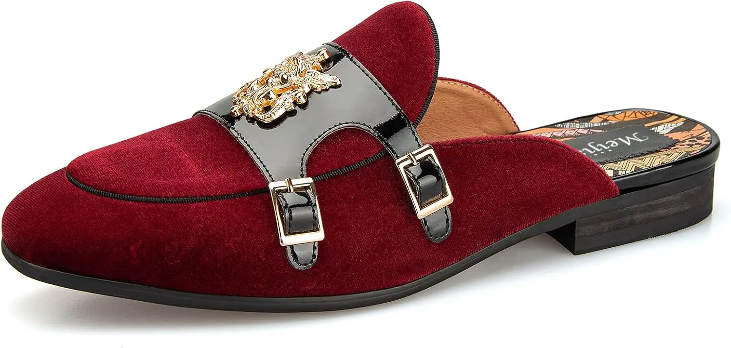 

Мужская кожаная обувь, тапочки, лоферы без шнуровки, кожаная официальная одежда, повседневные сандалии с открытой спиной