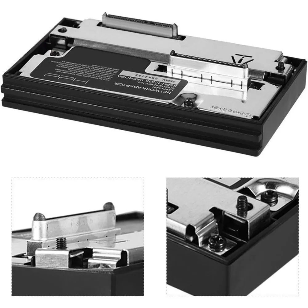 For PS2 Console SATA Network Card Adapter SATA Interface HDD Support 2.5-Inch and 3.5-Inch SATA IDE Card Adapter
