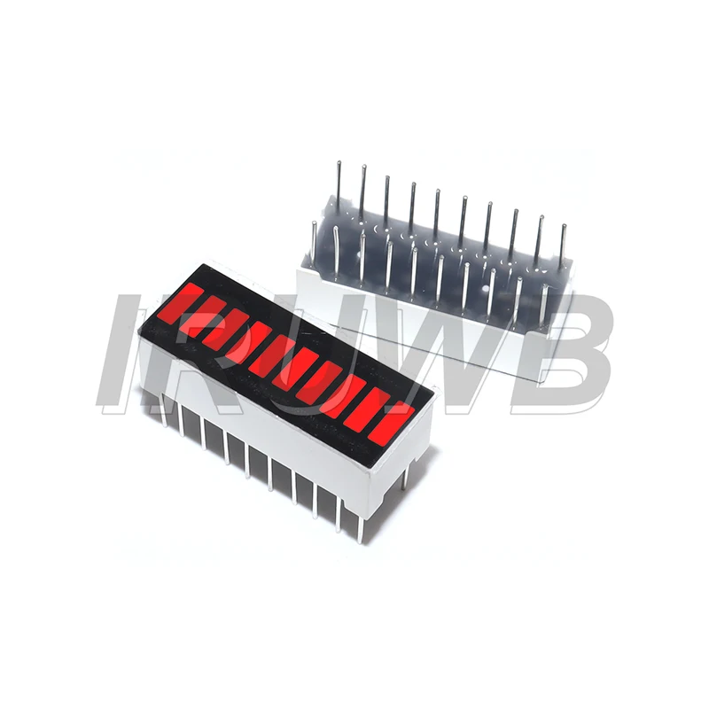 Per Arduino, display a LED fai da te Bargraph Light 10 segmenti Grafico a barra di livello batteria monocolore Rosso Blu Giallo-verde