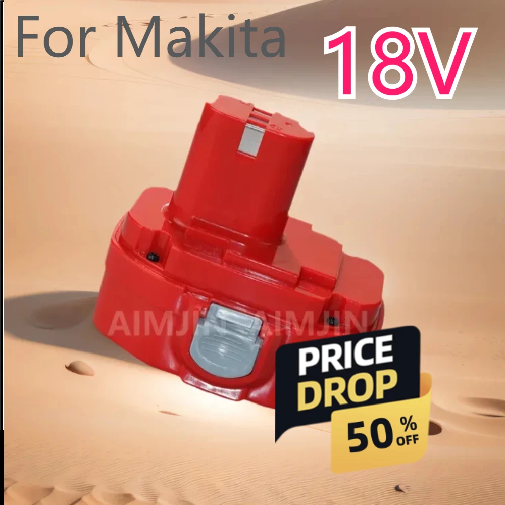Long Lasting 18V PA18 Ni-MH Battery Pack 4800mAh-12800mAh Replacement For Makita 1822 1823 1834 1835 Cordless Power Tools