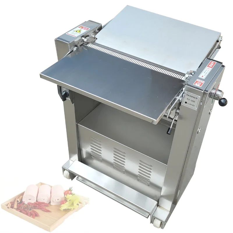 

500 Type Pork Peeler Machine Stainless Steel Automatic Commercial Pork Skinning Machine With Adjustable Thickness