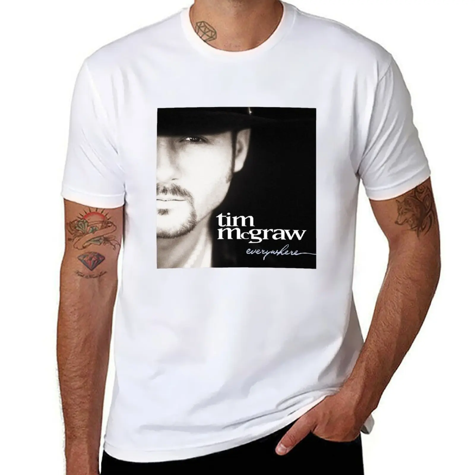 

Tim McGraw everywhere Classic T-Shirt Work Style Casual T-Shirt