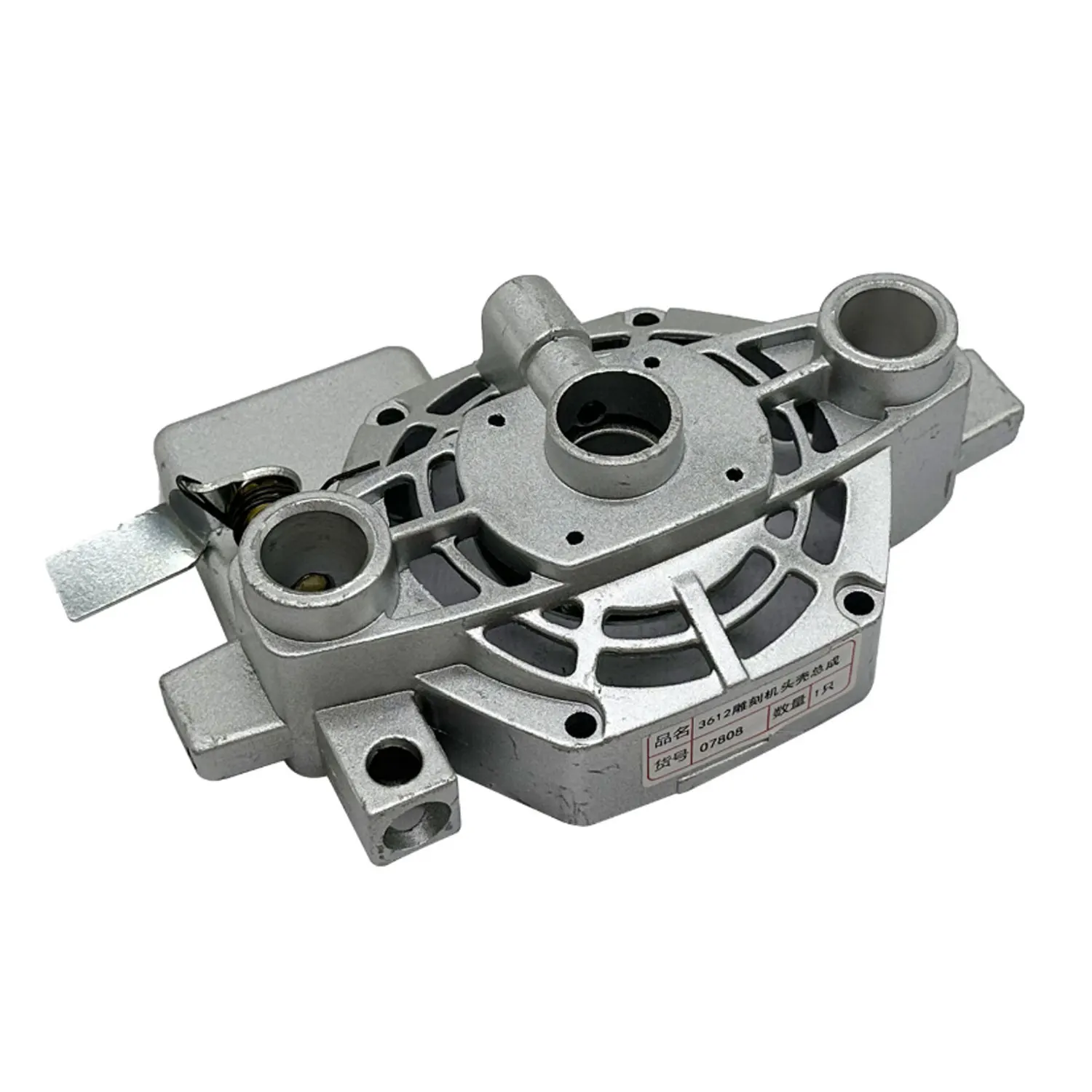 Engraving Machine Head Assembly Aluminum Housing for 3612 Router 12..8cm Grey Precision Engineered for Smooth Operation