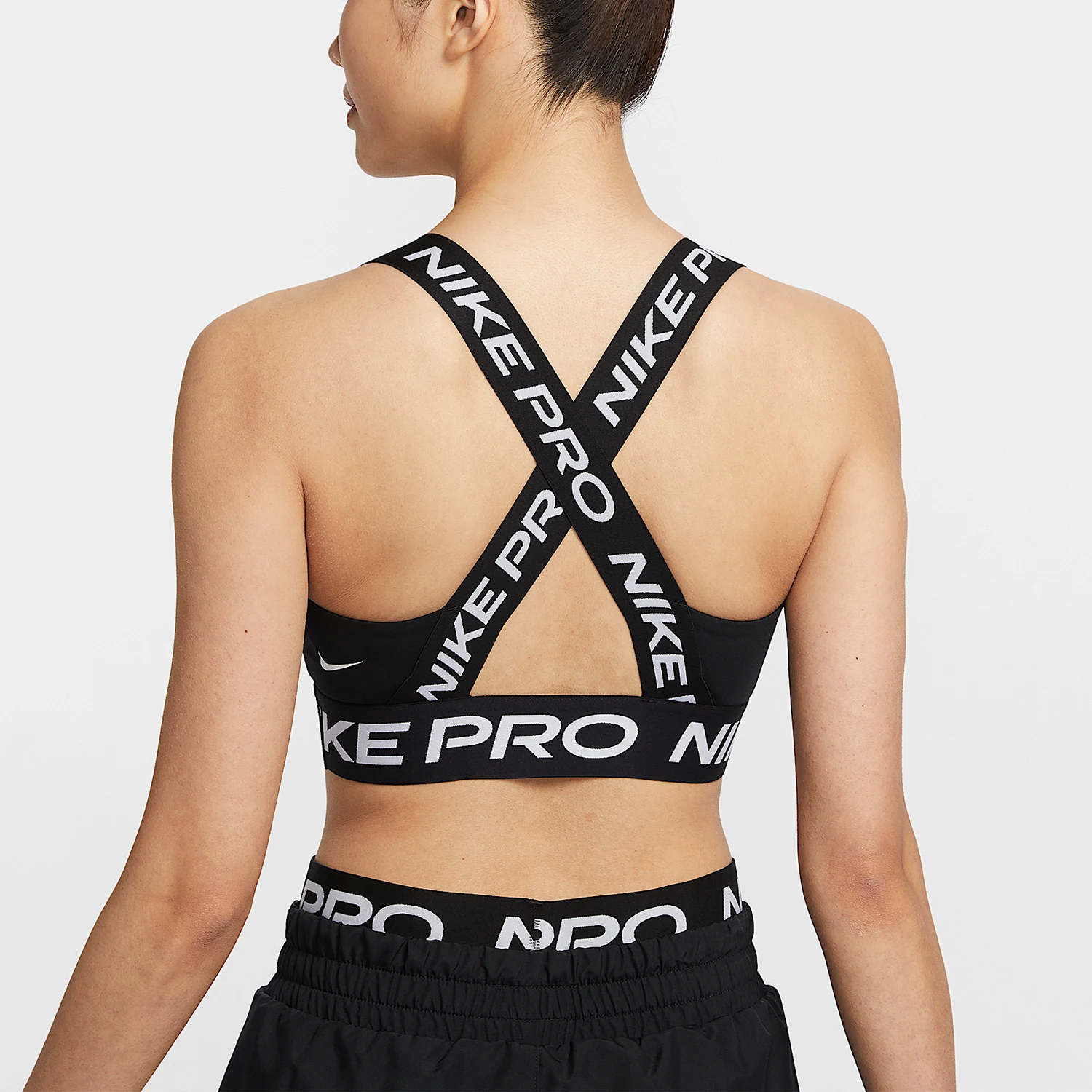 Nike genuine Pro women's low-intensity support pad training sports bra HF5373-010