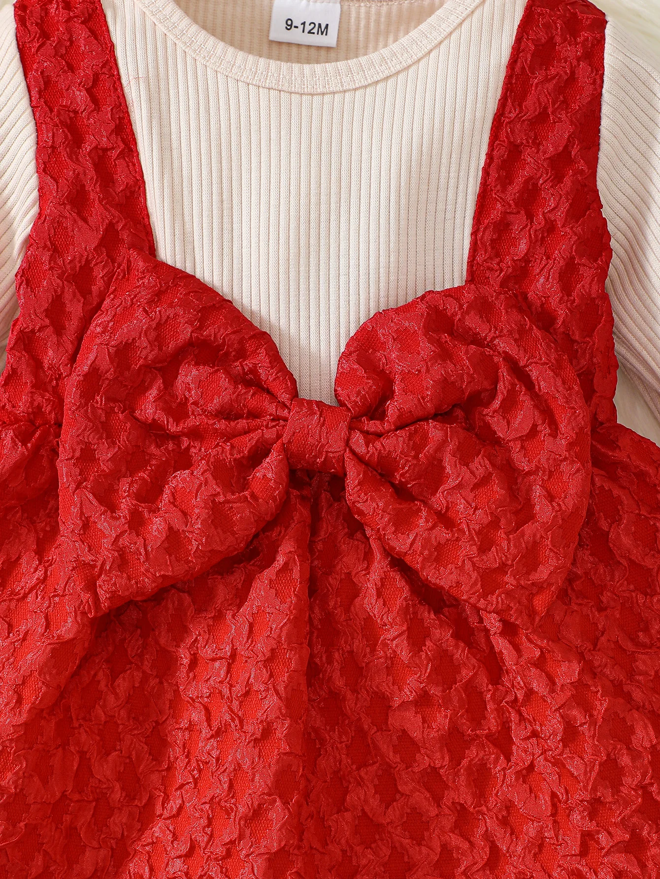 2 szt. Maluch dziewczynka sukienka z kokardką wiosna jesień księżniczka sukienka + opaska 0-3 lat śliczna mała dziewczynka festiwalowa sukienka na imprezę