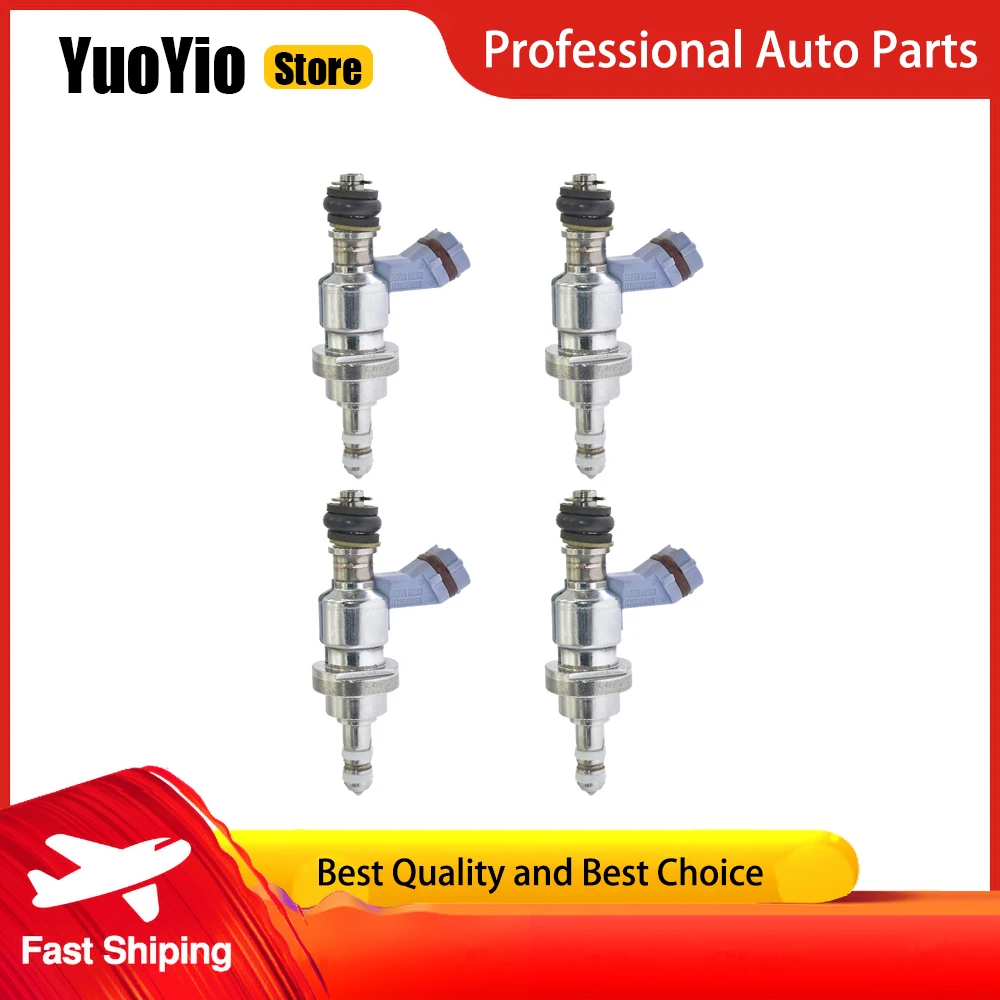 

YuoYio 4Pcs New Fuel Injectiors Nozzle 23250-31030 For Lexus IS350 GS450H LS600H GS460 GS350