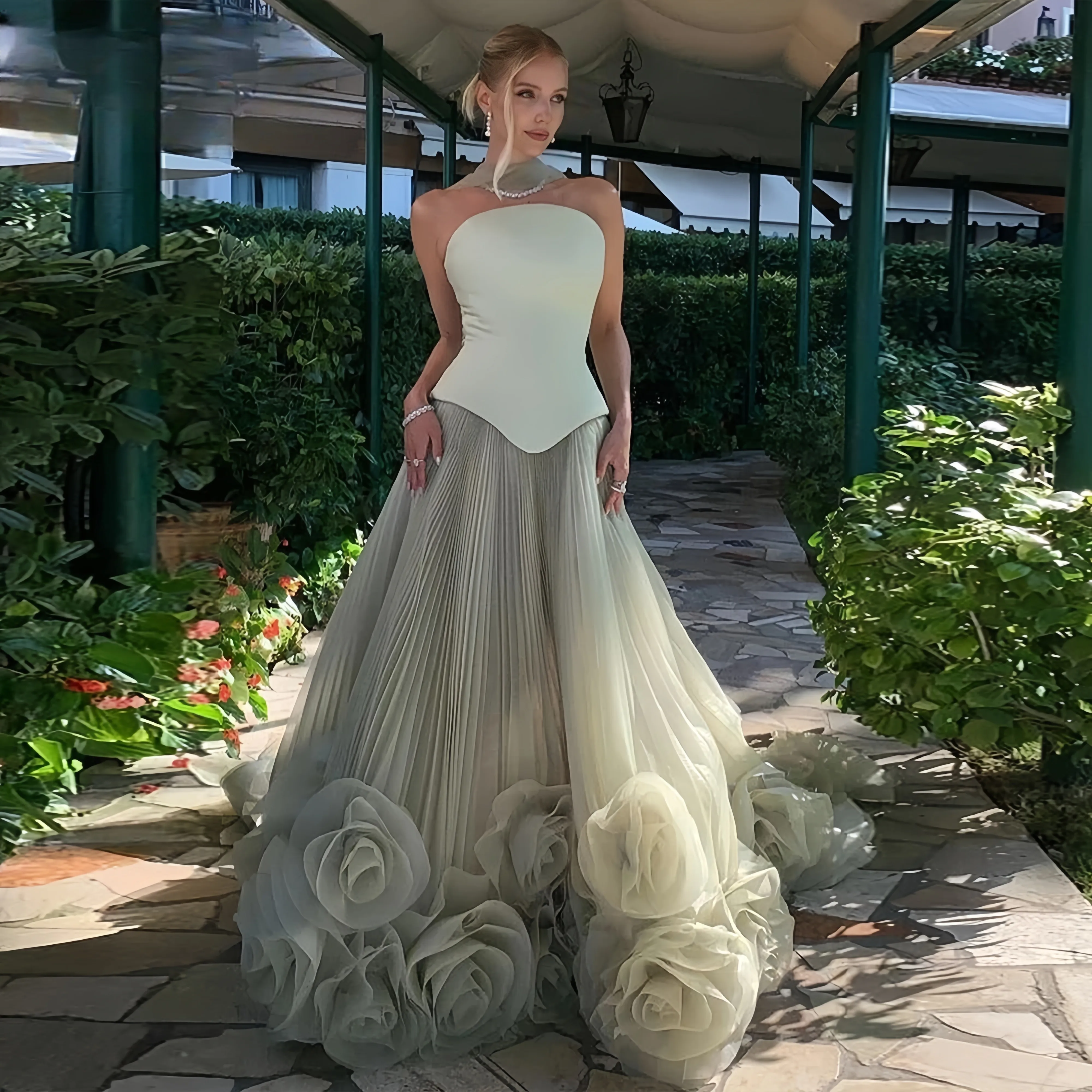 

Шаль без рукавов с милым воротником по индивидуальному заказу, роскошные вечерние платья с бусинами-русалкой, платья для особых случаев, платья для гала-концерта