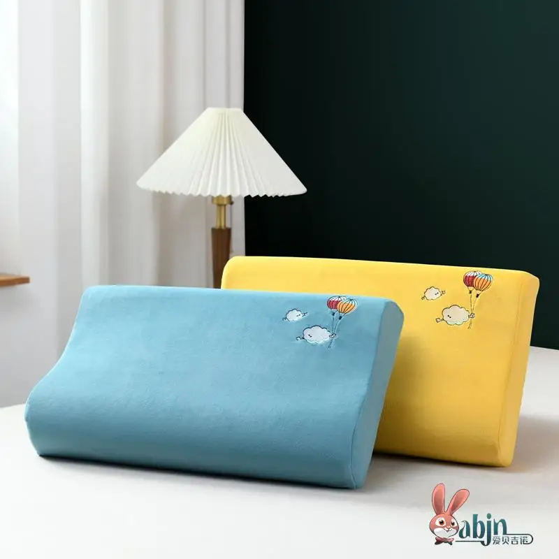 

Осенне-зимняя подушка из пены с эффектом памяти и латекса с волнообразным дизайном, высокие и низкие подушки для детей и взрослых, теплые, регулируемые, из полиэстера