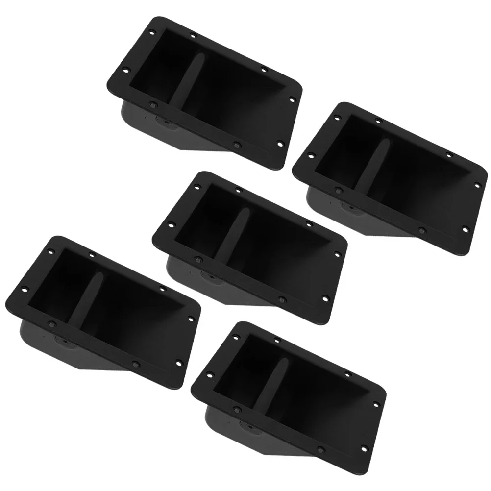 

5Pcs Speaker Handle Durable Plastic Replacement Easy Install Suitable Amplifier Subwoofer Grip Carry Handle Accessories