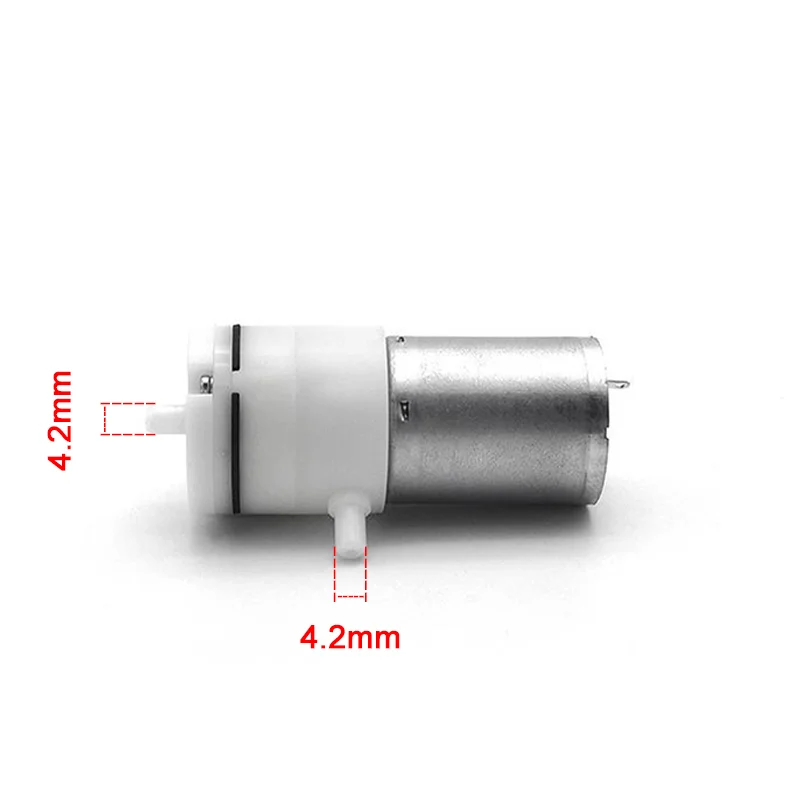 3.7v 6v 12v 370 Mini Air Pump Electric Micro Vacuum Booster Motor for Beauty Instrument Medical Treatment Breast Pump Noise 65db