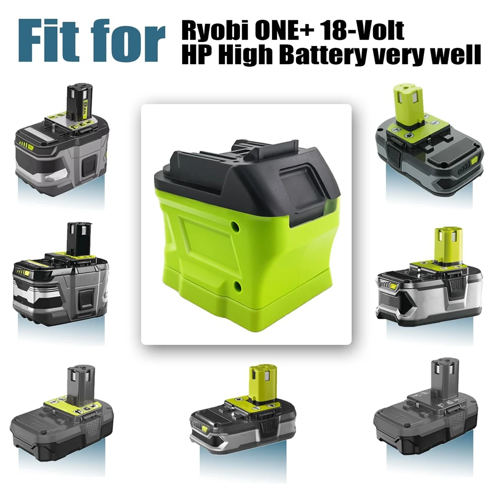 

A58Z RYB18MT Battery Adapter For Ryobi 18V ONE+ Li- Battery P107 P108 Convert To For 18V Li- Battery Power Tools Pa