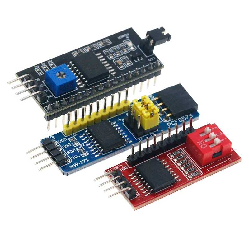 PCF8574 PCF8574T I/O For IIC I2C TWI SPI Serial Interface Board Port LCD1602 LCD2004 Adapter Plate LCD Adapter Converter Module