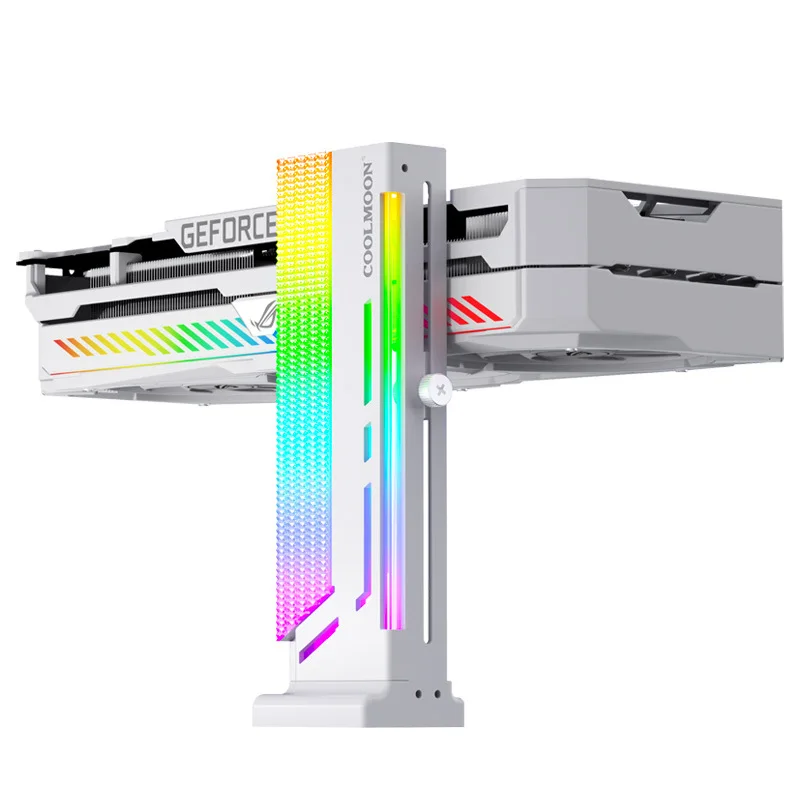 

Vertical graphics card bracket 5V Shenguang synchronous ARGB jack Symphony graphics card support bracket
