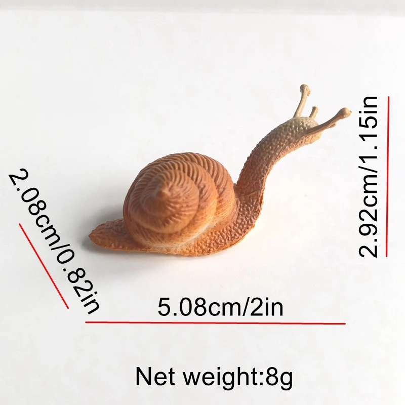 1PCS 2PCS 4PCS PVC 2 Inch Sea Snail Landscape Garden Courtyard Home Bonsai Decoration Creative Indoor Outdoor Deck Gard