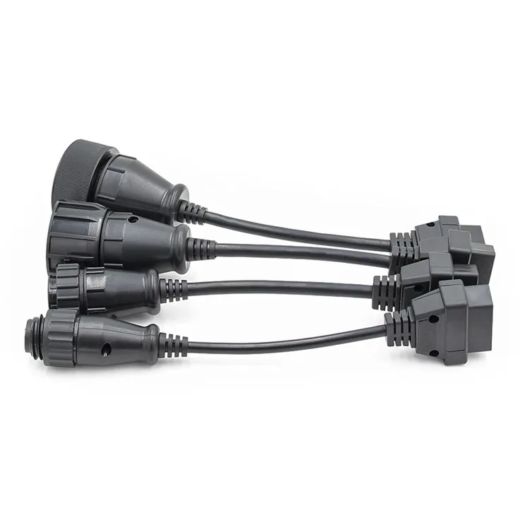 factory Cost-effective 8pcs Full Set OBD2 Diagnostic Cables for Trucks  Full Set Works With Multidiag Diagnostic Tool Scanner