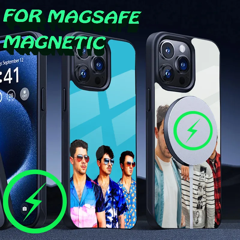 Band J-Jonas B-Brothers Phone Case For iPhone 16,15,14,13,12,11,Plus,Pro,Max Mini Magsafe Magnetic Wireless Charging