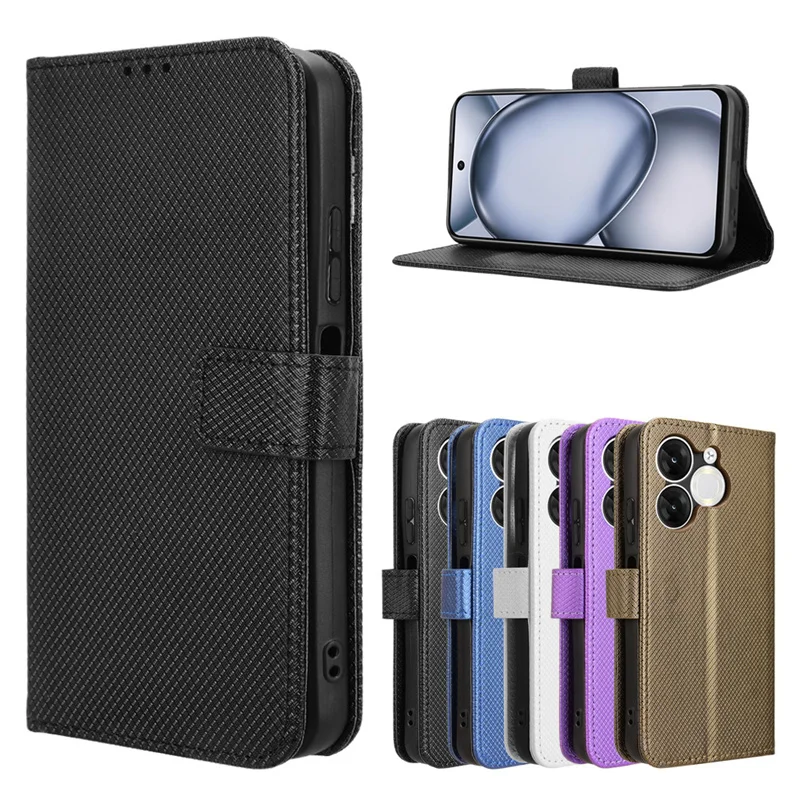 Flip Case For itel A80 Case diamond Wallet Leather for itel A80 4G International edition Cover