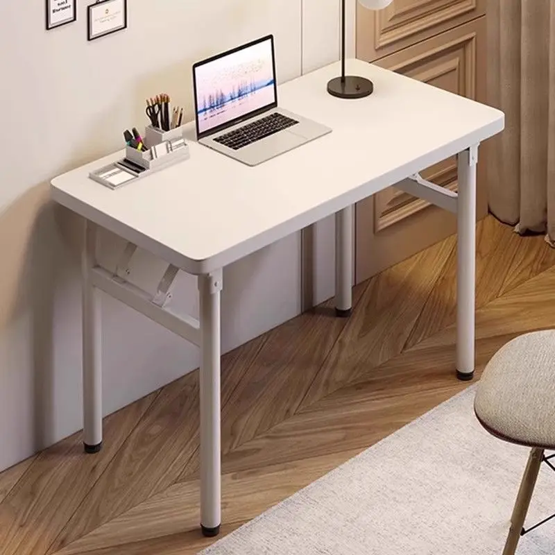 Space Saving Folding Desk Rectangle Dining Table for Apartment Dorm Study Room