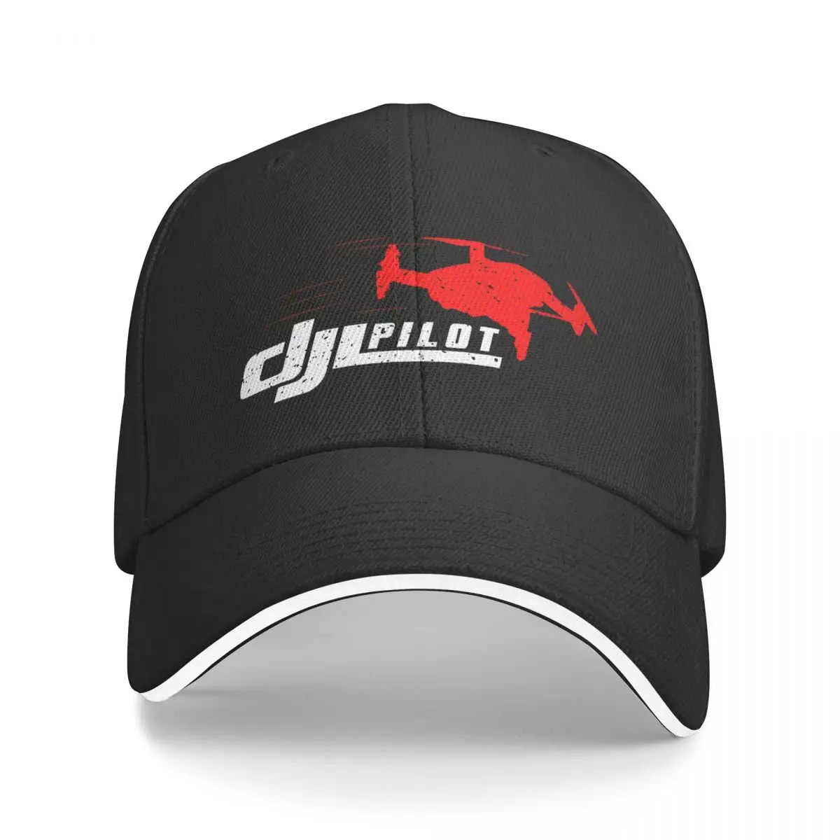 Dji Drone Pilot Trucker Cap Merch Retro Snapback Hat For Unisex Casquette Suit for All Season