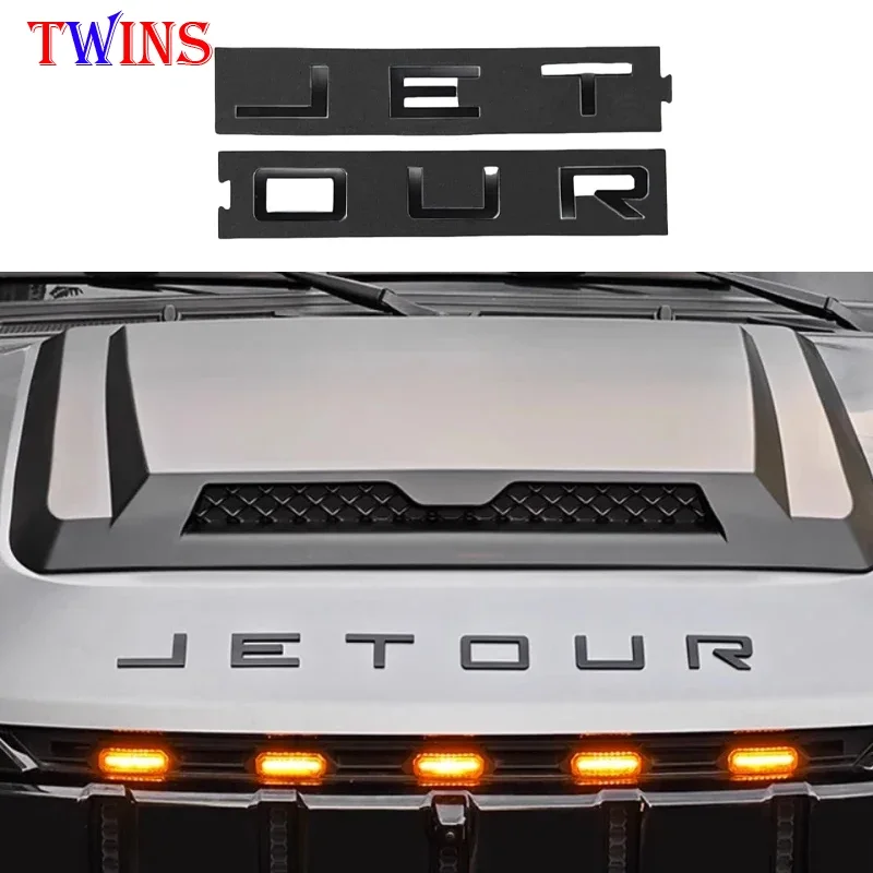

Car Front Hood Spare Tire Cover Mother Logo Sticker Fit for JETOUR Traveler T2 2023-2024 Automotive Exterior Decorative Parts