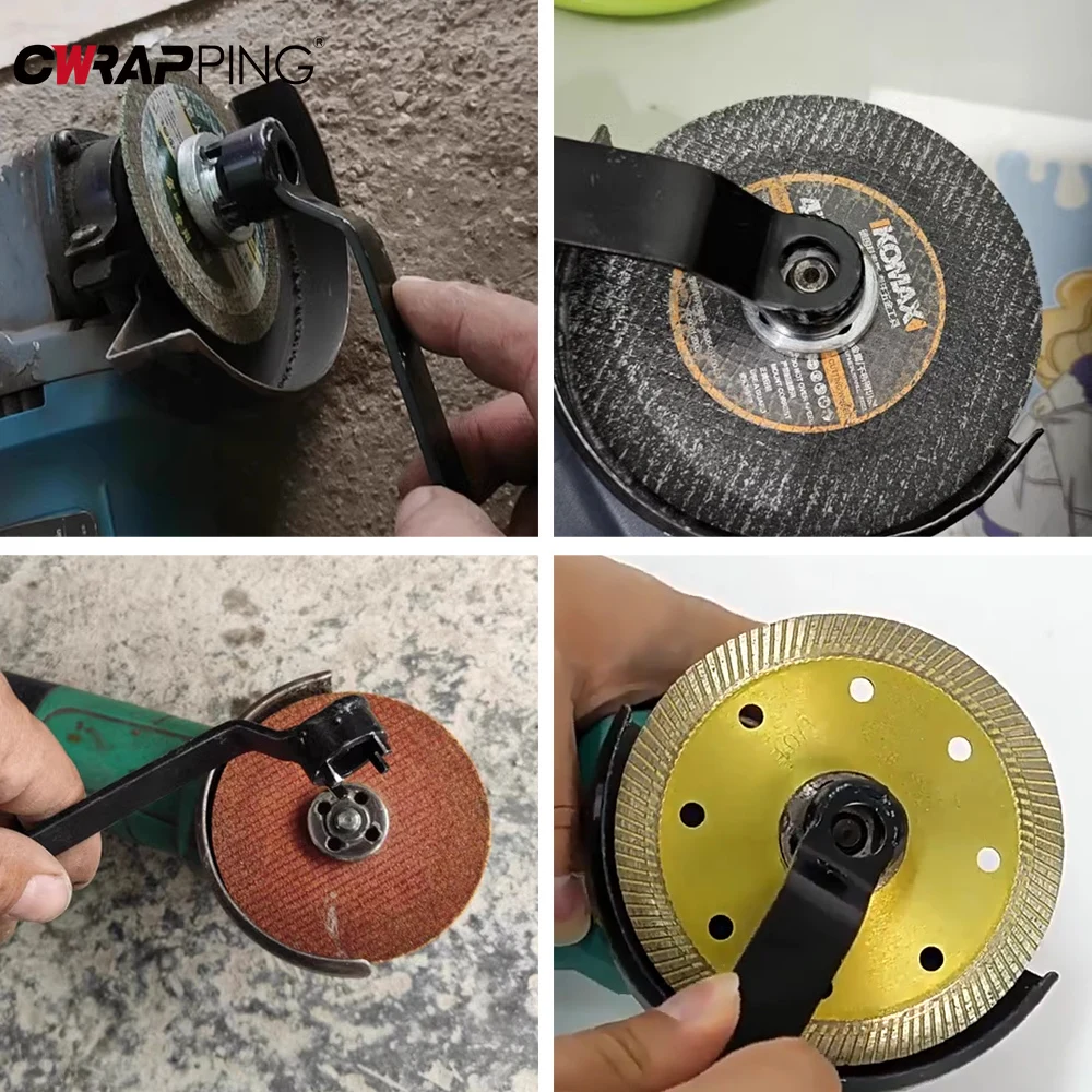 Motorrad Vier-klauen Winkel Grinder Spezielle Schlüssel 4-loch Multi-größe Einstellbare Hand-schlüssel Auto Motorrad reparatur Zubehör