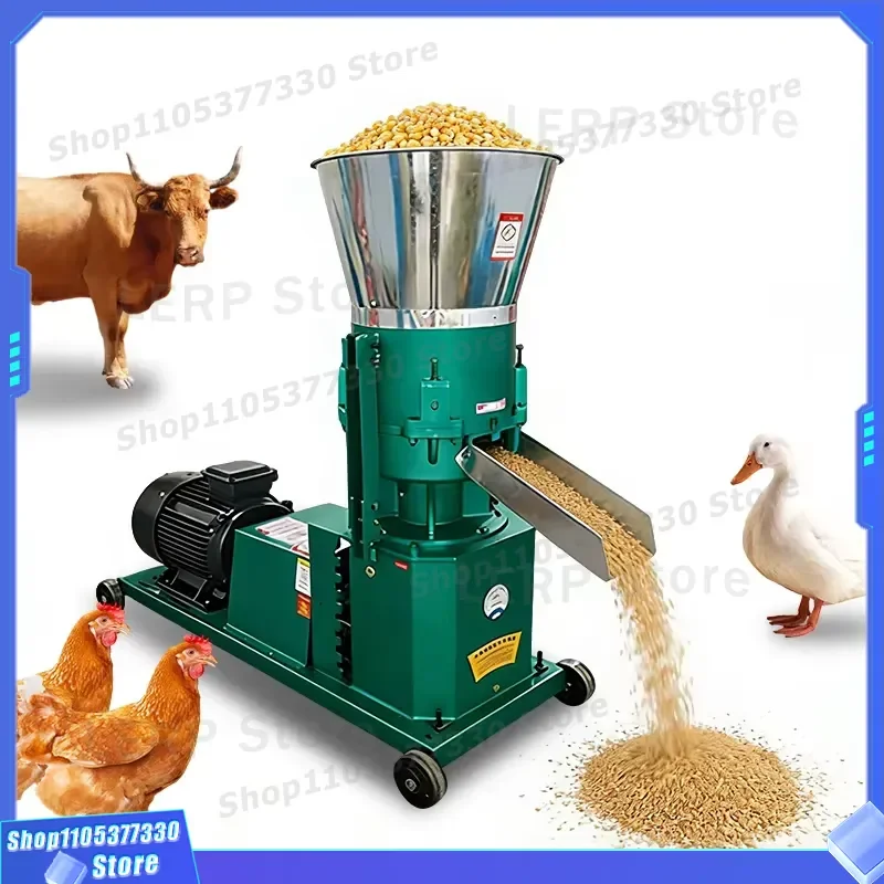 Diesel Engine Chicken Feed Pellet Machine Animal Feed Grinder New Design Core Components Household Type Wholesale for Farm