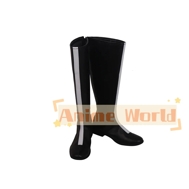 Magna Swing Cosplay Boots Black Shoes Custom Made Any Size
