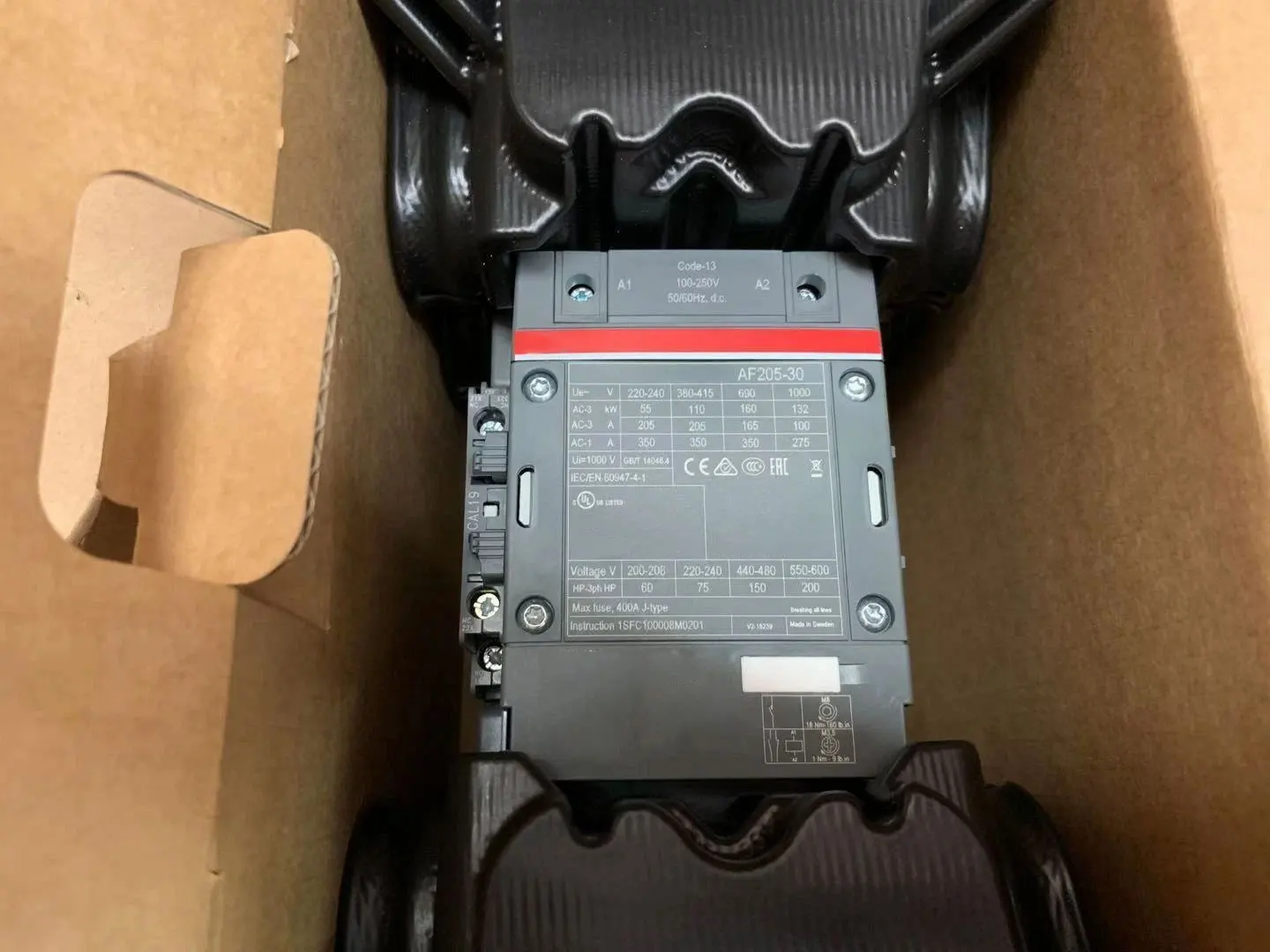 Brand New original AF205-30-11-13 100-250V 50/60Hz contactor 1SFL527002R1311 One-year warranty