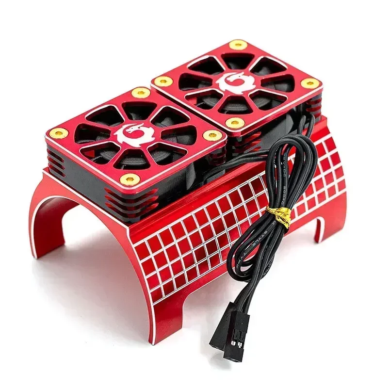 Metalen Dual Koelventilator 4985 1717 Motor Koellichaam Voor 1/5 Trxs X-Maxx 6 S 8 S Arrma KRATON RC Auto Upgrades Onderdelen