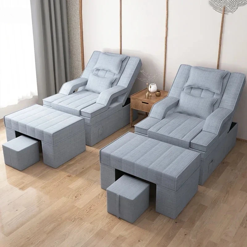 & Light Luxury Electric Massage Bed Commercial Beauty Salon Bed Home Salon Furniture Massage Beds Sauna Manicure Sofa Recliner B