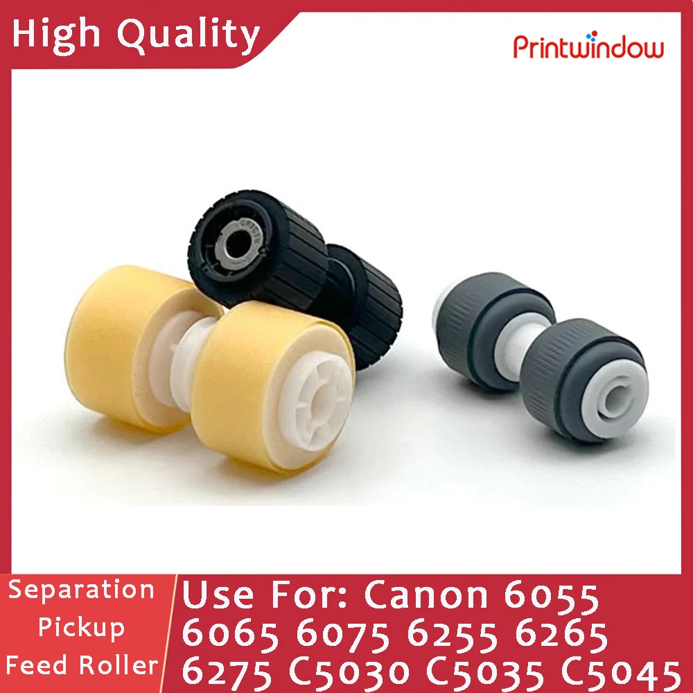 

1set 3pcs OEM Quality FB2-7777 FL2-9608 FC8-5577 ADF Pickup Roller Kit for Canon iR ADV 6055 6065 6255 6265 8085 8285 8585 8705