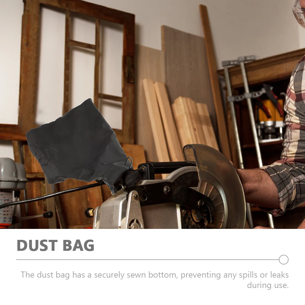 

Miter Saw Dust Collection Bag Durable Cloth Material Dust Collector For Table Saw Cutting Machine Accessories With Adapter