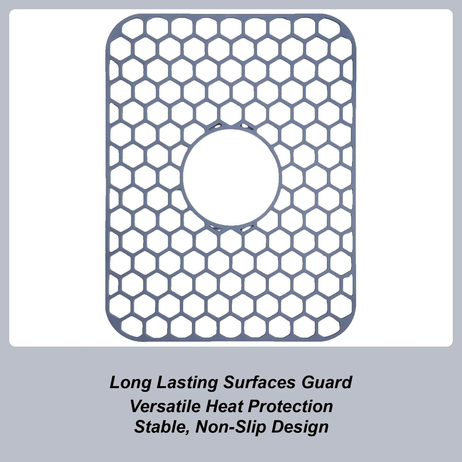 

Silicone Sink Mats Silicone Sink Protector Bottom Grid Mat Large Tableware Dishes Protection Basin Pad For Pots Pans Stainless