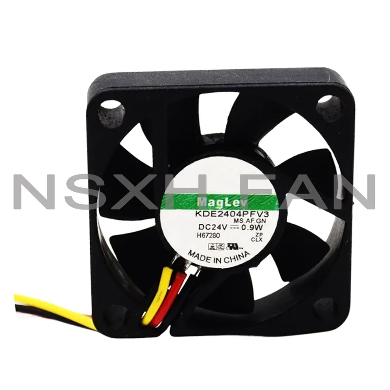 KDE2404PFV3 Oil Bearing Cooling Axial Fan 24V 0.9W 4010 40*40*10mm 40mm