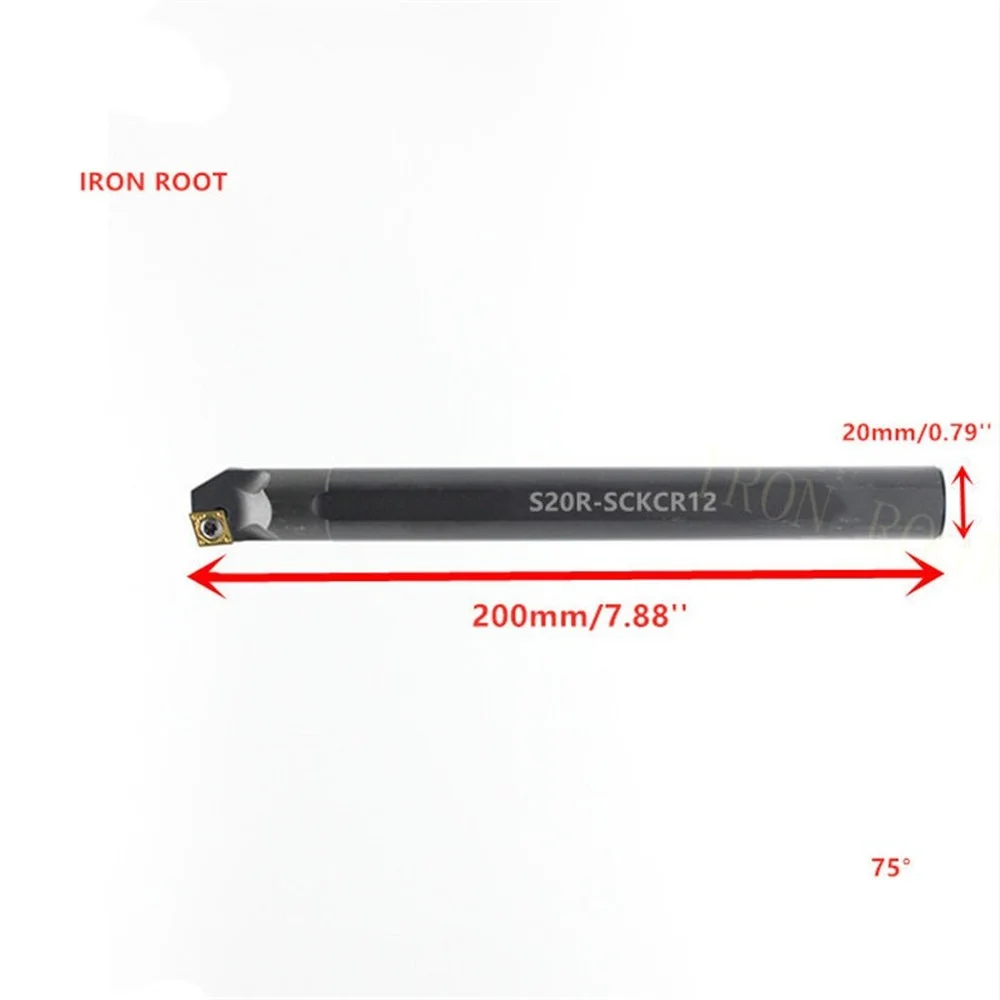 S20R/S25S/S32T-SCKCR12/SCKCL12 CNC Lathe Internal Turning Tool Holder Boring Bar For CCMT12 Insert