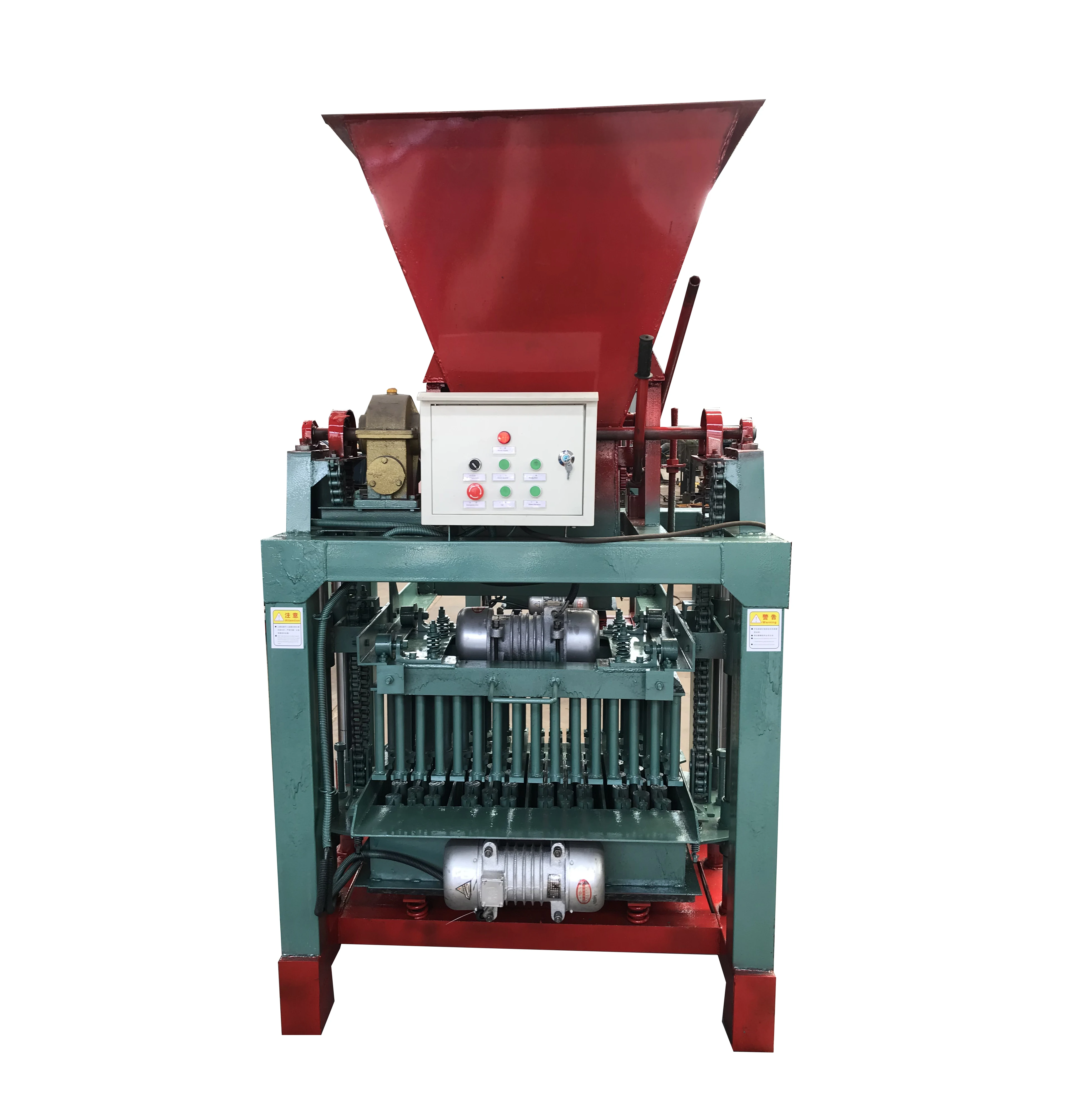Products Mobile Manual Hollow Block Machine Making for Sale 4-35 Block Bricks Making Machine