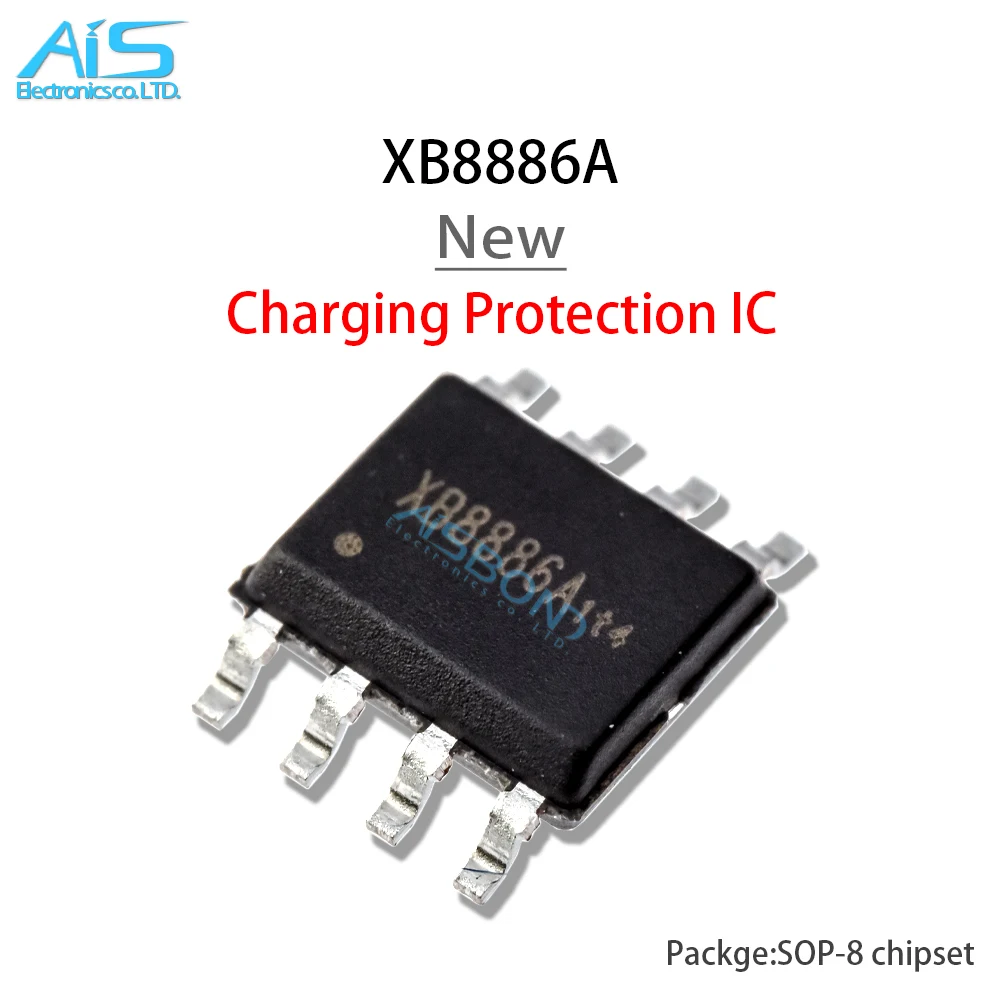 10Pcs/Lot XB8886A SOP8 Integrated Single Lithium Battery Charging Protection Ic Battery Accessories Chip