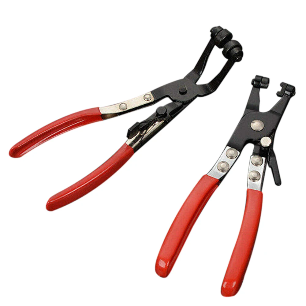 Tube Bundle Clamp Flat Band Hose Clamp Plier Cross Slotted Pliers Flexible Wire Hose Clamp Pliers Car Repairs Removal Tools