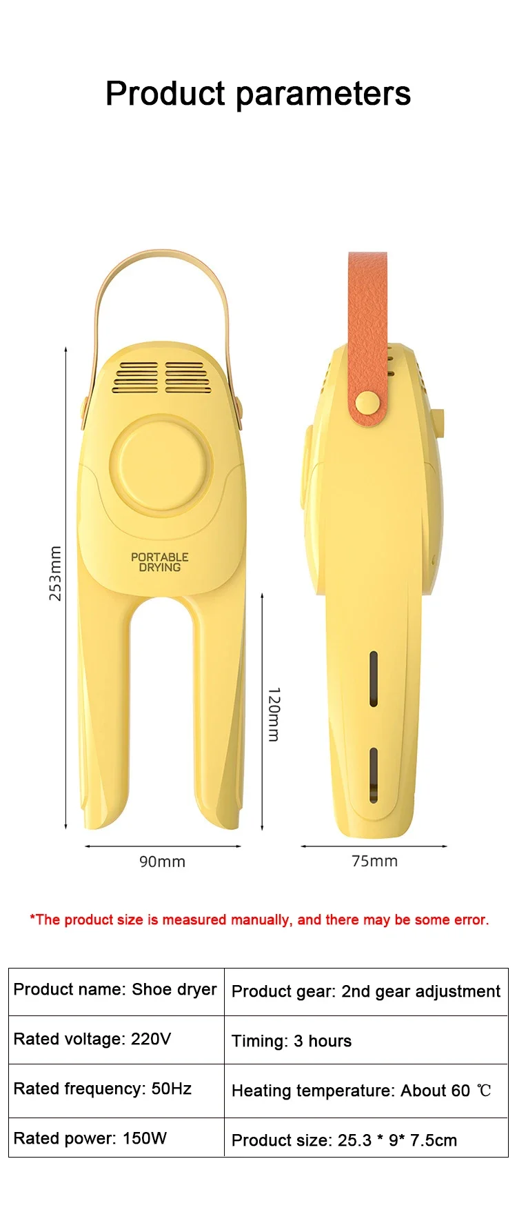 Electric Shoes Dryer Heater Odor Remover Gloves Sock Heater Deodorizer Shoe Foot Warmer Air Drying Machine Drier