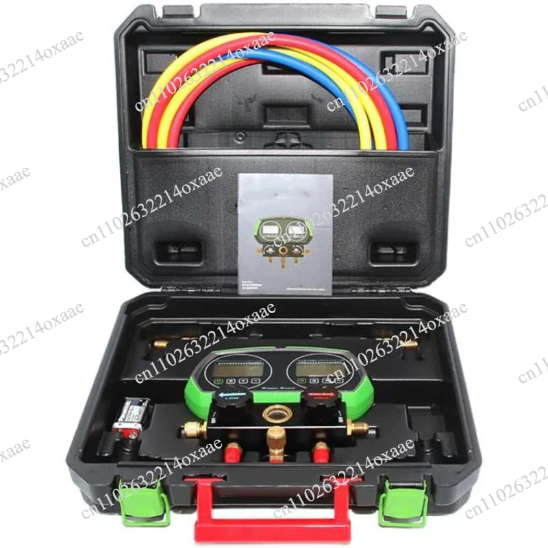 Electronic Double Pressure Gauge B268D, Digital HVAC Manifold Tester for  Air Conditioning