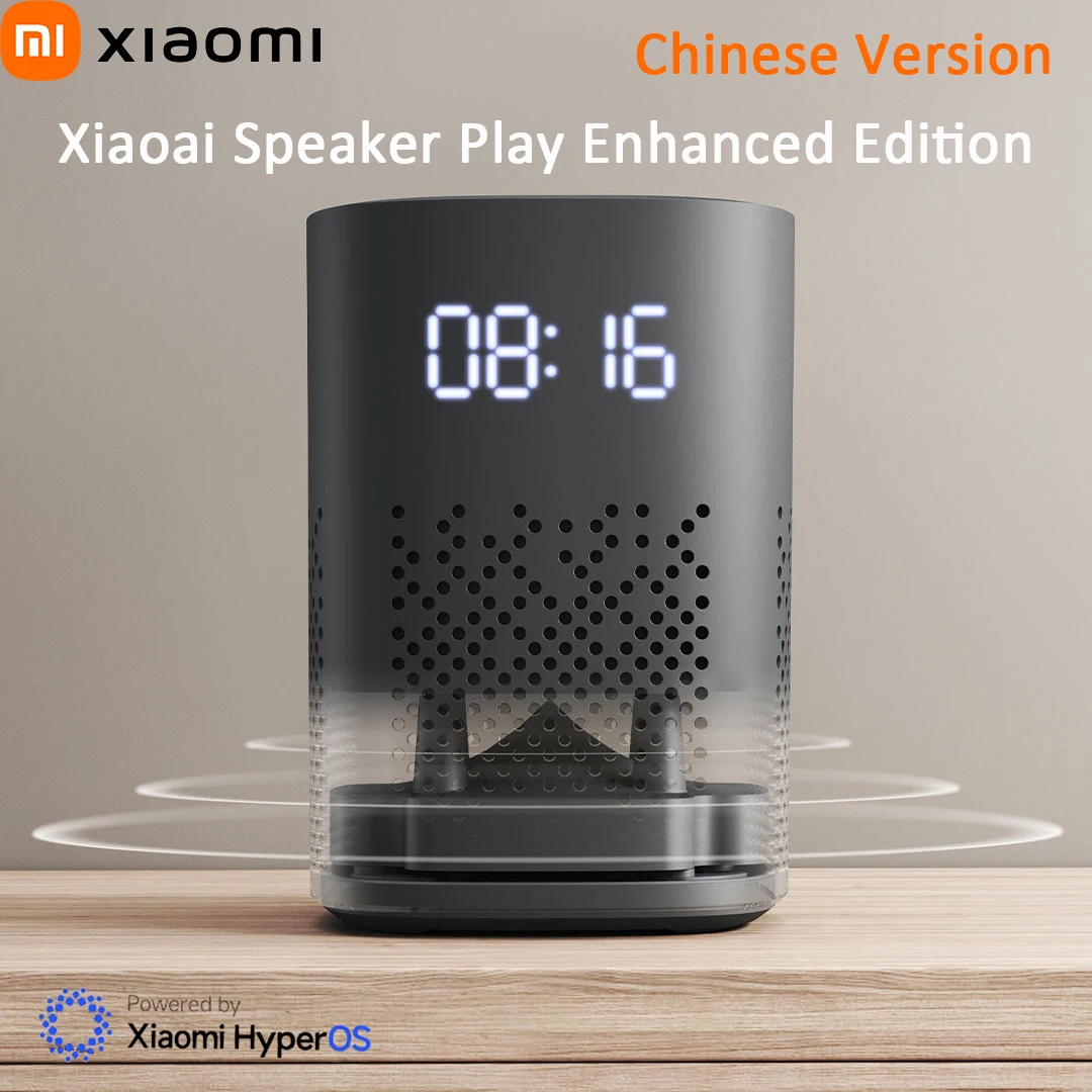 Xiaomi Xiaoai Speaker Play Enhanced Edition Bluetooth5.0 LED Digital Clock Display Infrared WiFi Speaker Music Player CN Version