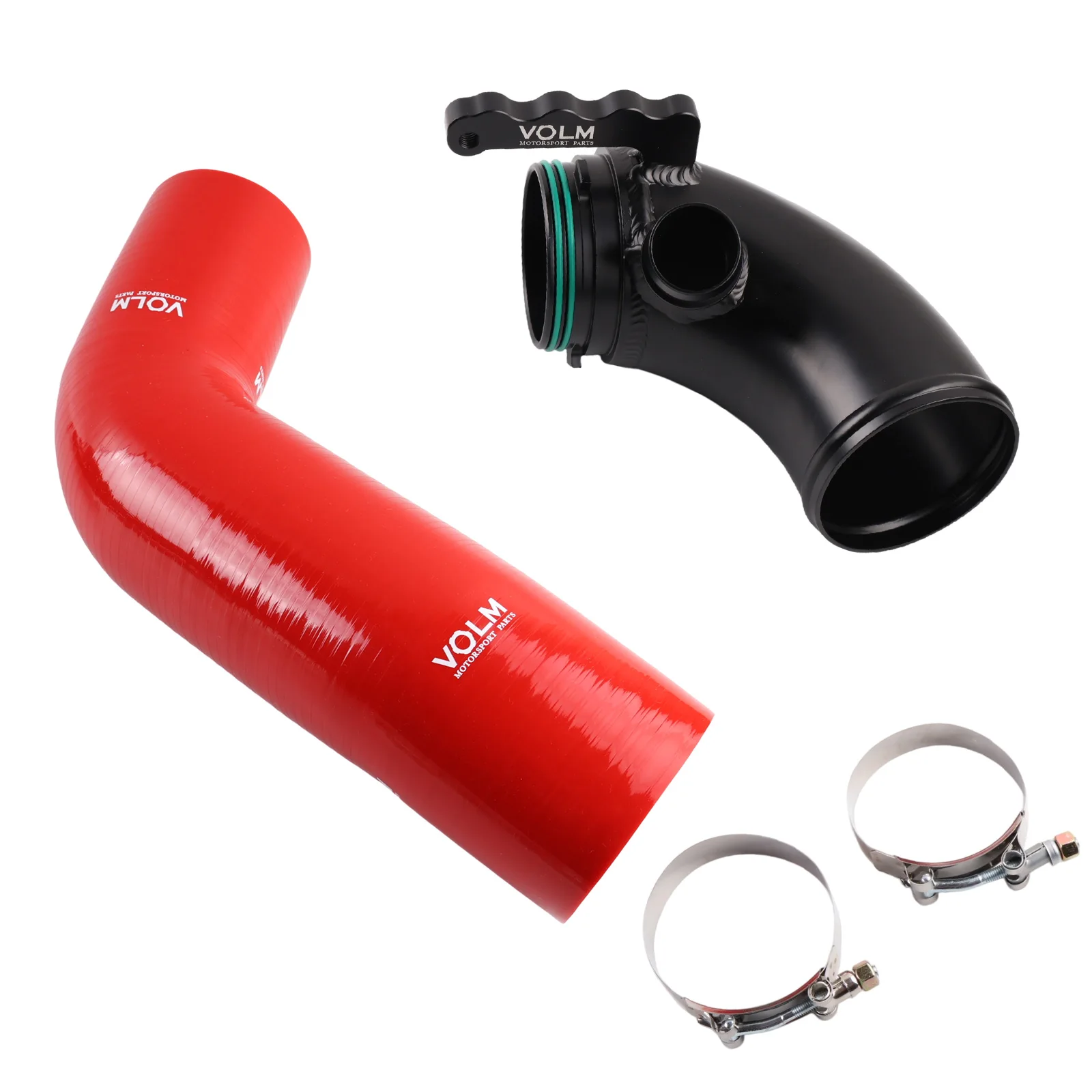 VOLM logo For Volkswagen Golf MK7 GTI 1.8T Turbo Inlet Intake Upgrade Pipes For Skoda Octavia SEAT 1.8T Audi S3 8v 2.0T view 2