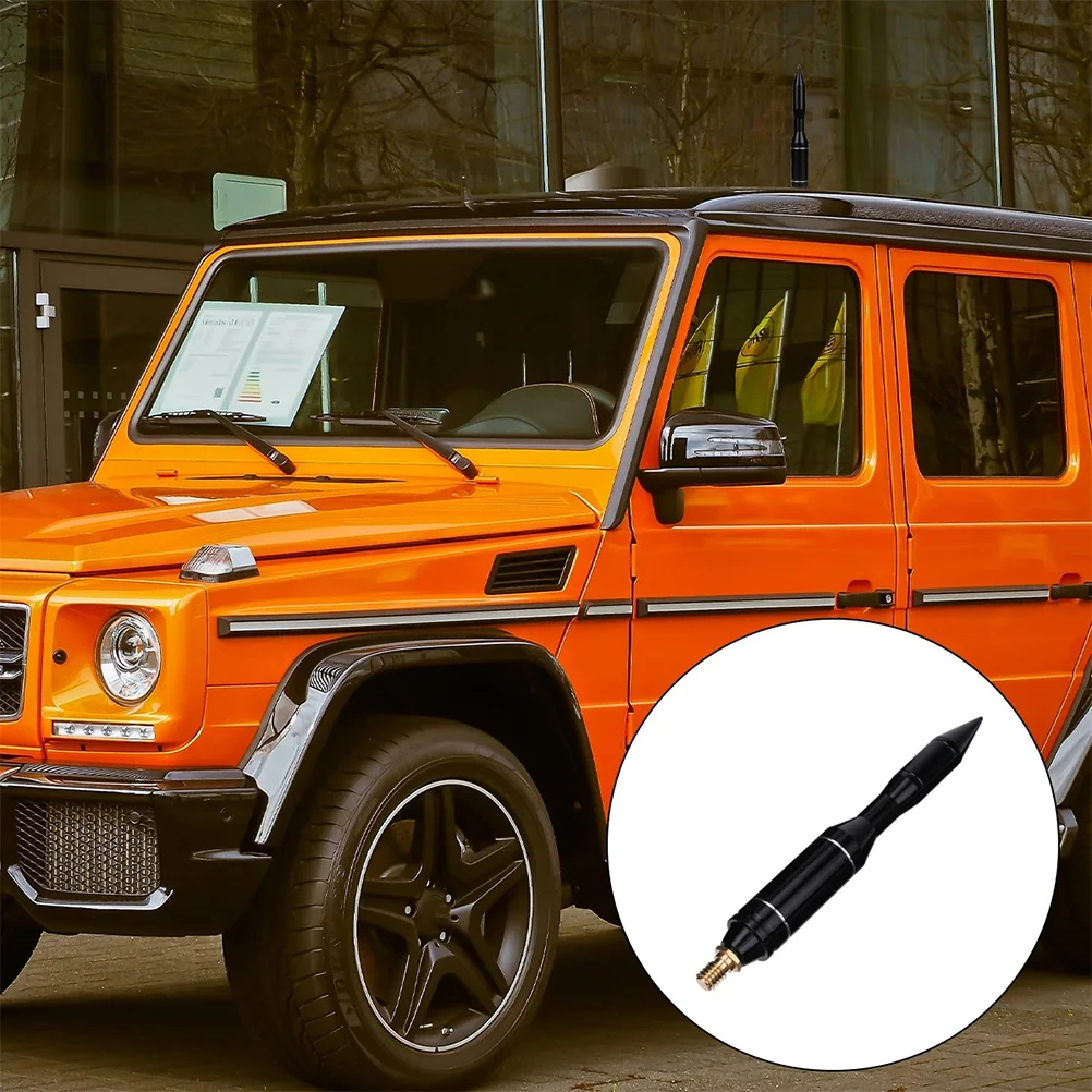 

Bullet Head Antenna For Car Radio Signal Short Roof Mount Replacement Vehicle Exterior Accessories Automotive Antenna