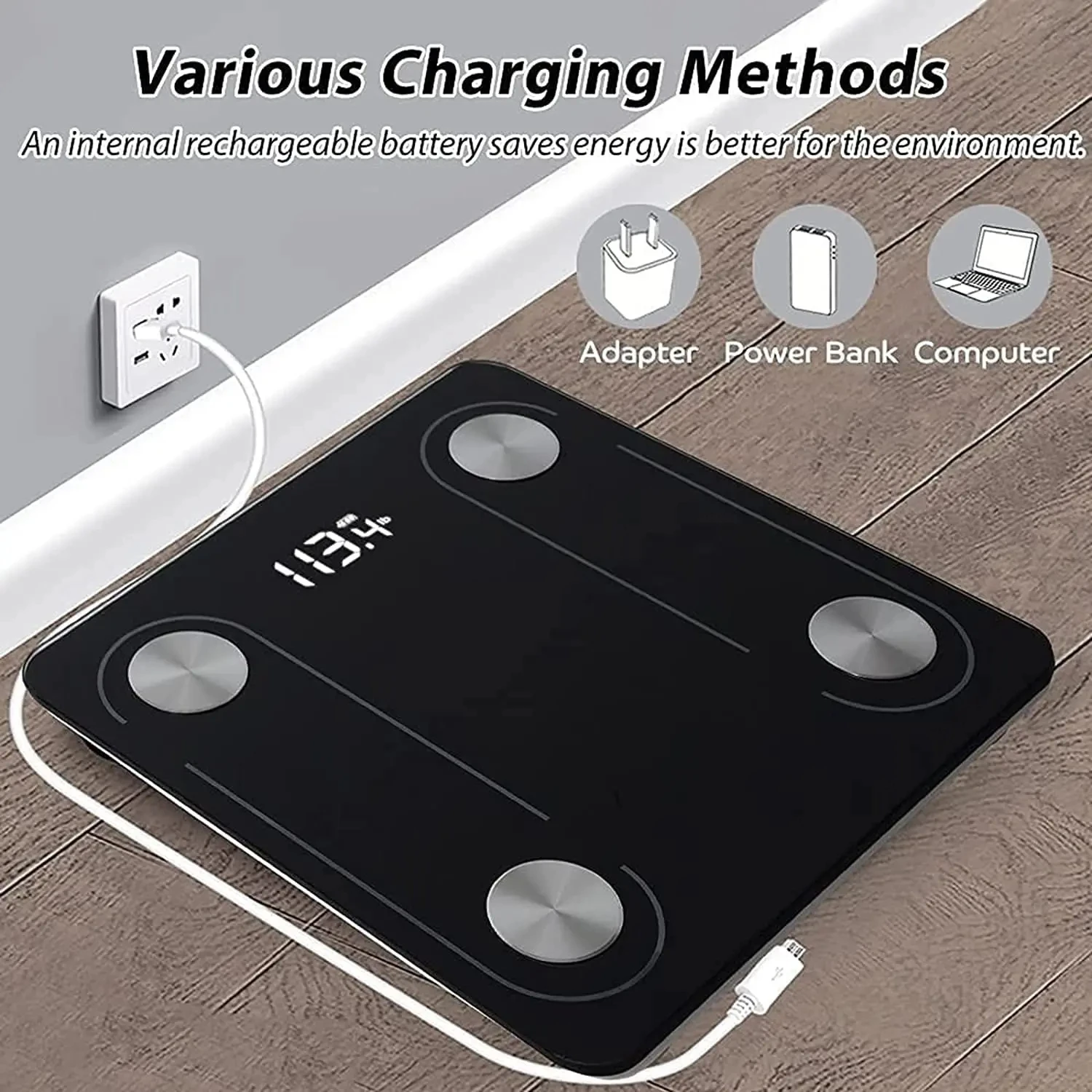 Bilancia impedenziometrica qua - Body Fat Scale Smart recensione e prezzo