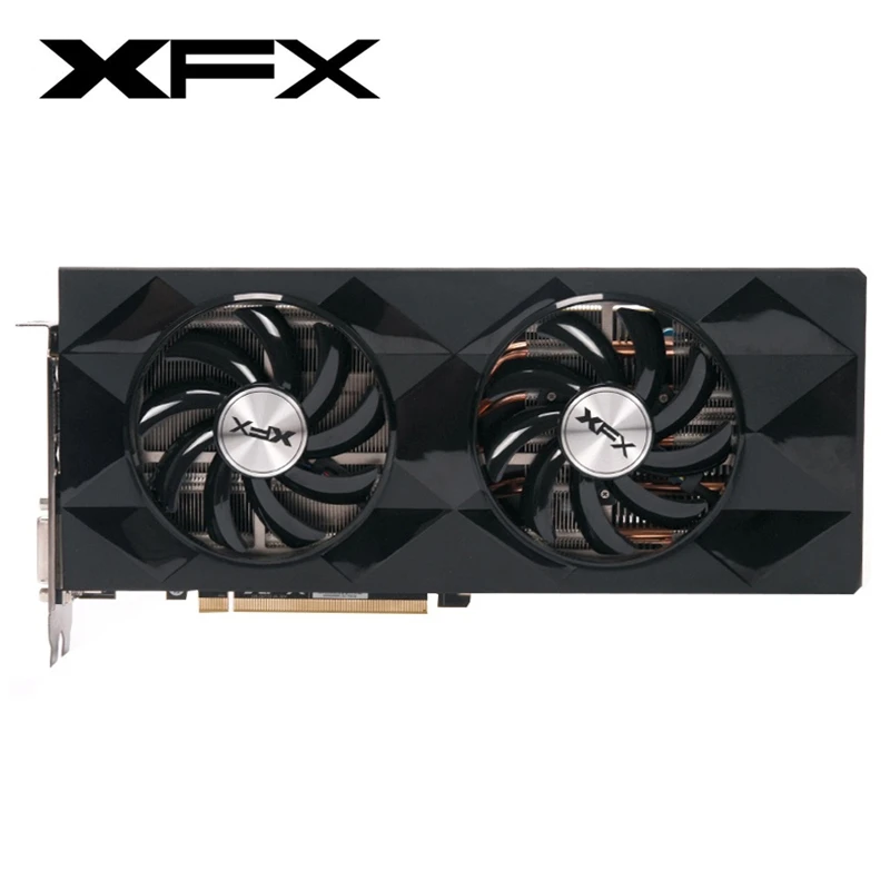 Efficient XFX R9 390 8GB Video Screen Cards AMD Radeon R9390 8GB Graphics Cards GPU Board Desktop Computer Game Map  Videocard