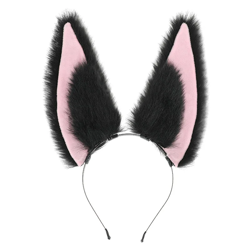 

Game Anime Role Tighnari Cosplay Ears Headwear Kawaii Furry Pets Disguise Headband Animal Cos Props Lolita Costume Disguise