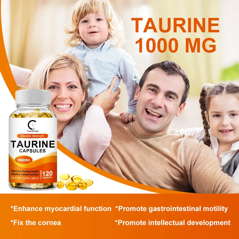 GPGP Greenpeople Taurine Capsule Reproductive System & Brain Development, Memory Ability & Vision For Adult